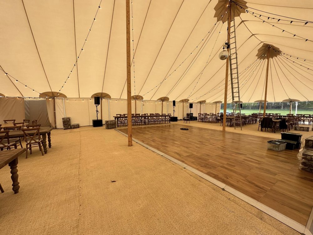 Wooden Honey Oak Dance Floor