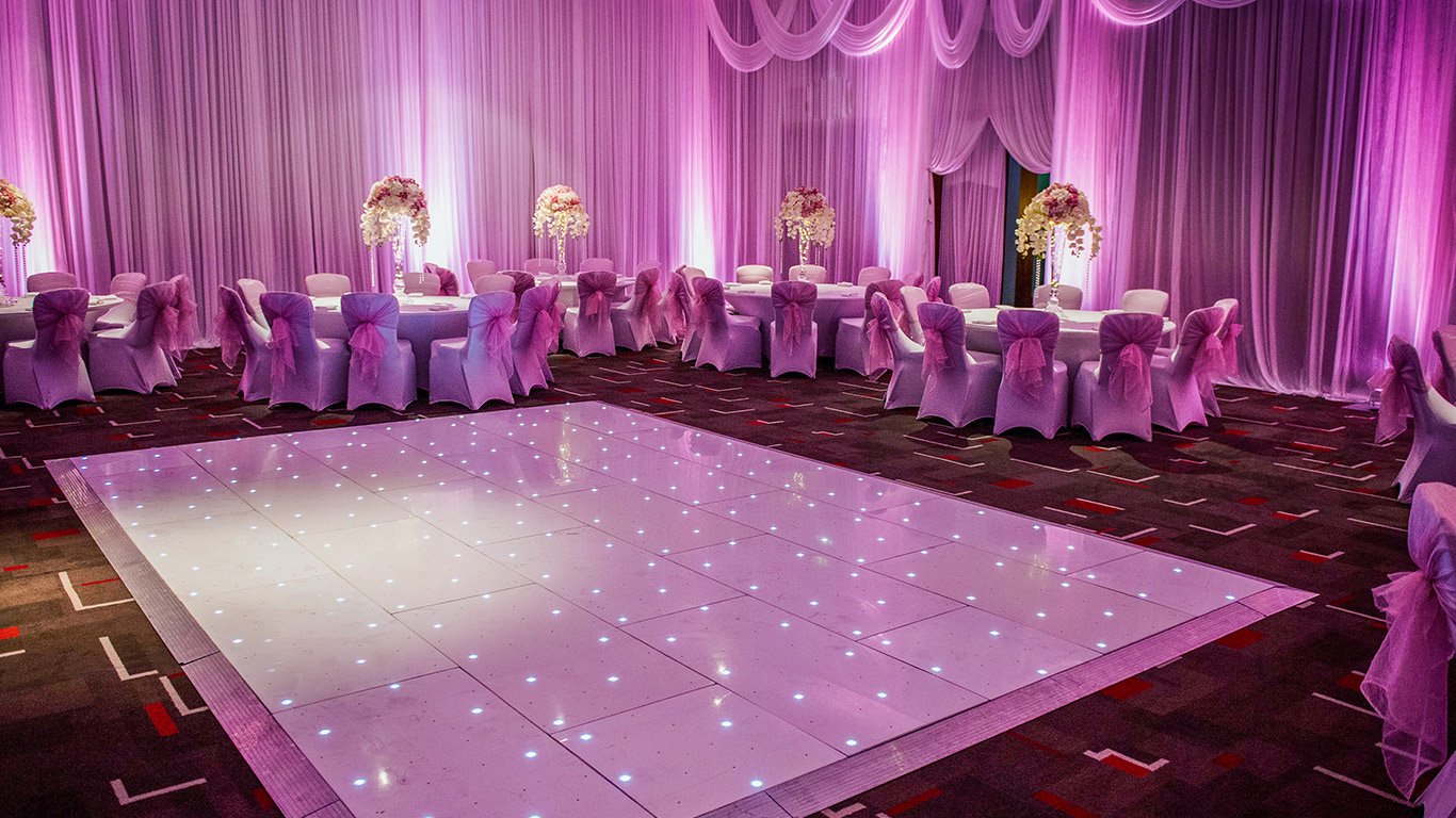 SLIDE 2 - Dance Floor Hire. Perfect for Weddings.