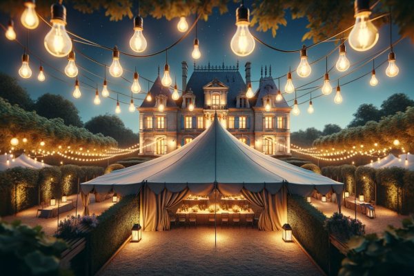 Fête24 Provides DJ Services and Event Production to Château Wedding Near Lanouaille