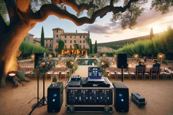 Fête24 Provides Extensive Event Production Services to Wedding in Castillon-Du-Gard
