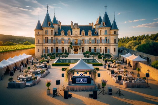 Fête24 Provides Wedding Event Production Services to Celebration in Montfort-sur-Argens